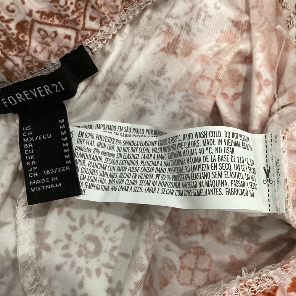 NWT forever 21 patter color pants - Picture 6 of 7